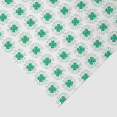 Slainte w Kleeblattpapier Seidenpapier (Ausschnitt)