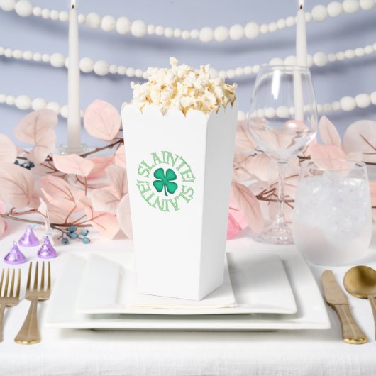 Slainte white popcorn boxes geschenkschachtel (Hochzeit)