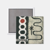 Slalom Kühlschrank Magnet (Vorderseite/Rückseite)