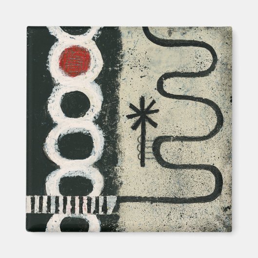 Slalom Kühlschrank Magnet (Vorne)