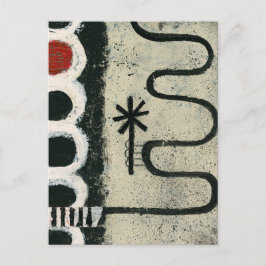 Slalom Postcard Postkarte