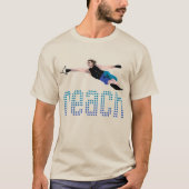 Slalom Wasserski T-Shirt (Vorderseite)
