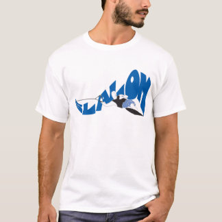 Slalom-Wasserskifahren-T-Shirt T-Shirt