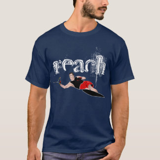 Slalom-Wasserskifahren-T-Shirt T-Shirt