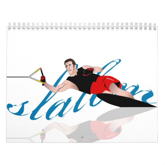 Slalom Waterski Kalender (Titelbild)