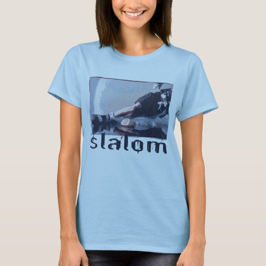 Slalom Waterskier T-Shirt (Vorderseite)