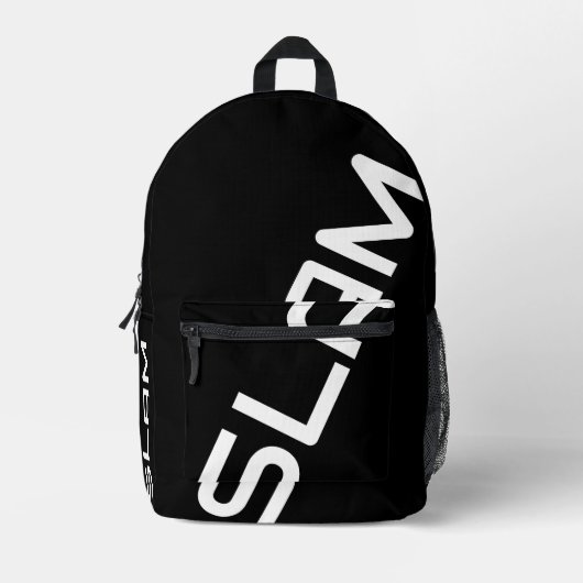 SLAM BEDRUCKTER RUCKSACK (Vorderseite)