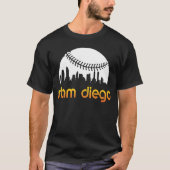 Slam Diego Baseball Fan T-Shirt (Vorderseite)