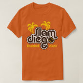 Slam Diego Retro Brown T-Shirt (Design vorne)