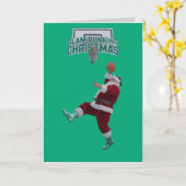 Slam Duking Santa Karte (Gelbe Blume)