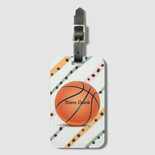 "Slam Dunk" AcrylGepäckanhänger Gepäckanhänger