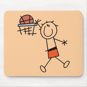 Slam Dunk Basketball Orange T-Shirts und Geschenke Mousepad