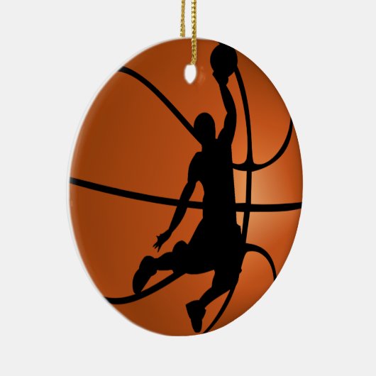 Slam Dunk Basketball Player Keramik Ornament (Rechts)