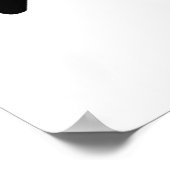 Slam Dunk Basketball Player mit Hoop on Ball Poster (Ecke)