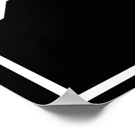 Slam Dunk Basketball Player Poster (Ecke)