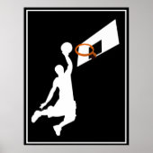 Slam Dunk Basketball Player Poster (Vorne)