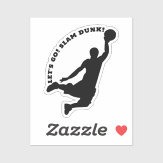 SLAM DUNK! Basketball-Player Sport Aufkleber