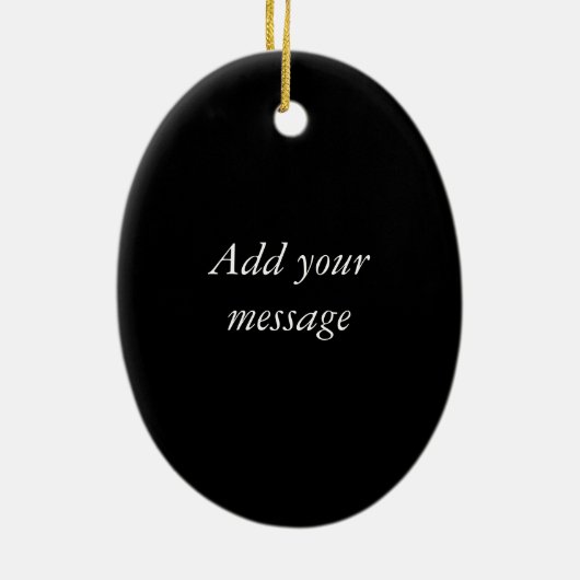 Slam Dunk Basketball Player - Weiße Silhouette Keramik Ornament (Hinten)