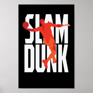 Slam Dunk Basketball Poster