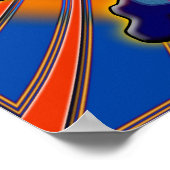 SLAM DUNK BASKETBALL POSTER DRUCK (Ecke)