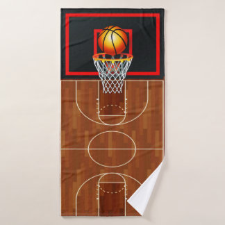 Slam Dunk Basketball Thema Badhandtuch Set