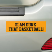 Slam Dunk, der Basketball-Autoaufkleber Autoaufkleber (Auf Auto)