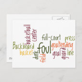 Slam Dunk Dreams: Basketball - Spiel der Champions Postkarte (Vorne/Hinten)