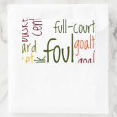 Slam Dunk Dreams: Basketball - Spiel der Champions Rechteckiger Aufkleber (Tasche)