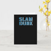 Slam Dunk Graphic Karte (Gelbe Blume)