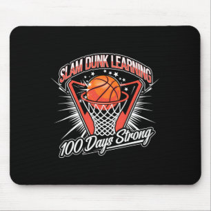 Slam Dunk Lernen 100 Tage Stark Sketll Schule D Mousepad