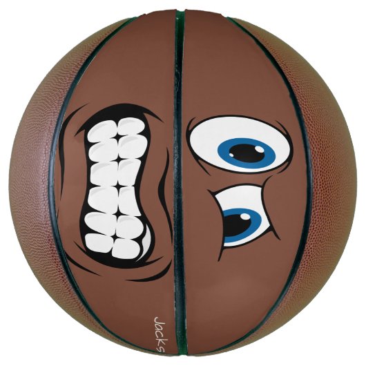 Slam Dunk Mad Face Basketball (Vertikal)