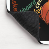 Slam Dunk of Vocabulary: Basketball Spiel der Cham Mousepad (Ecke)