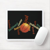 Slam Dunk of Vocabulary: Basketball Spiel der Cham Mousepad (Mit Mouse)