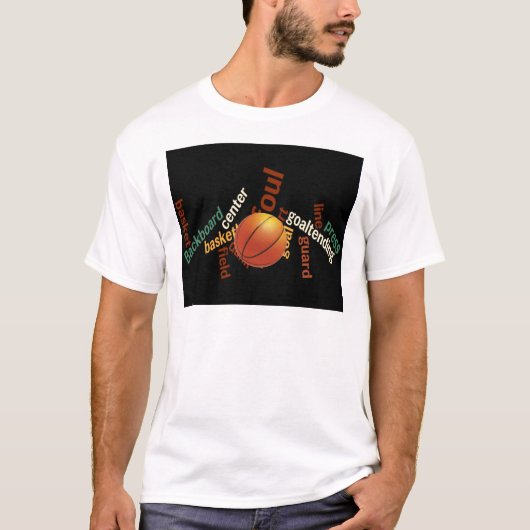 Slam Dunk of Vocabulary: Basketball Spiel der Cham T-Shirt (Vorderseite)