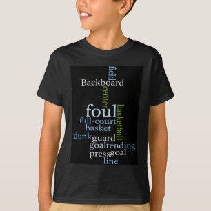 Slam Dunk of Words: Basketballspiel der Champions T-Shirt
