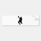Slam Dunk Player Silhouette Autoaufkleber (Vorne)