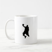 Slam Dunk Player Silhouette Kaffeetasse (Links)