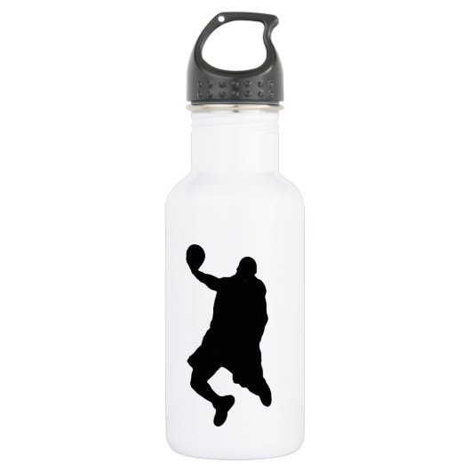 Slam Dunk Player Silhouette Trinkflasche (Vorderseite)