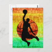 SLAM DUNK POSTKARTE (Vorne/Hinten)