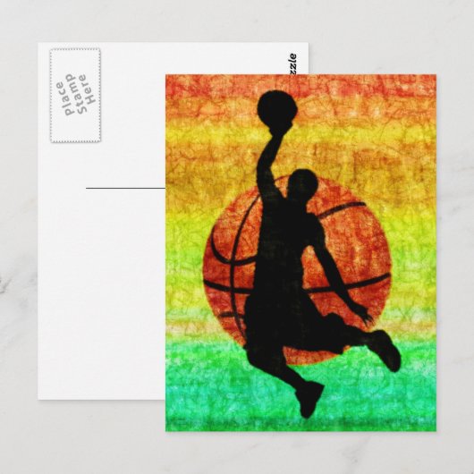 SLAM DUNK POSTKARTE (Vorne/Hinten)
