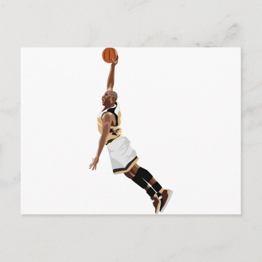 Slam Dunk Postkarte (Vorderseite)