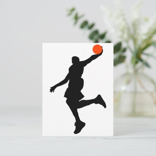 Slam Dunk Postkarte (Stehend Vorderseite)