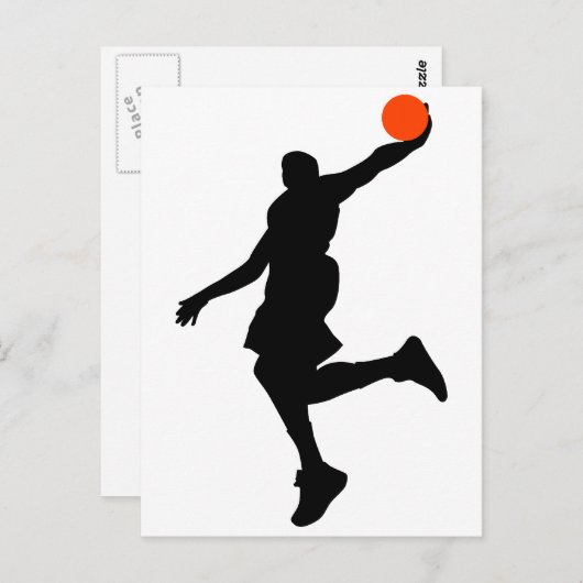 Slam Dunk Postkarte (Vorne/Hinten)