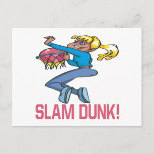 Slam Dunk Postkarte