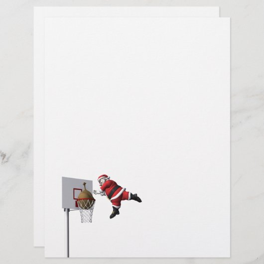 Slam Dunk Santa Claus (Vorne/Hinten)