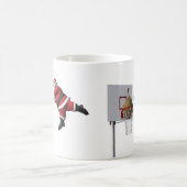 Slam Dunk Santa Claus Kaffeetasse (Mittel)