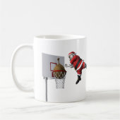 Slam Dunk Santa Claus Kaffeetasse (Links)