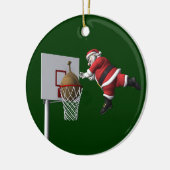 Slam Dunk Santa Claus Keramikornament (Links)