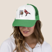Slam Dunk Santa Claus Truckerkappe (Beispiel)