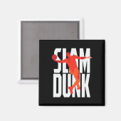Slam-Dunk-Skelett Magnet (Vorderseite/Rückseite)